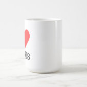 Ich liebe 2000er kaffeetasse (Mittel)