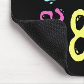 Ich Liebe 80er Disco-Kostüm Mousepad (Ecke)