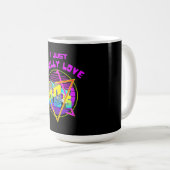 ICH LIEBE 80ER KAFFEETASSE (VorderseiteRechts)