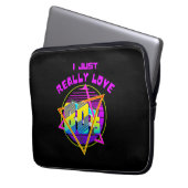 ICH LIEBE 80ER LAPTOPSCHUTZHÜLLE (Vorderseite Links)