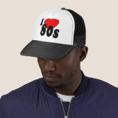 Ich liebe 80er Mütze (Beispiel)