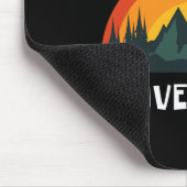 Ich liebe Abenteuer Bär Explorer - Rucksackwandern Mousepad (Ecke)
