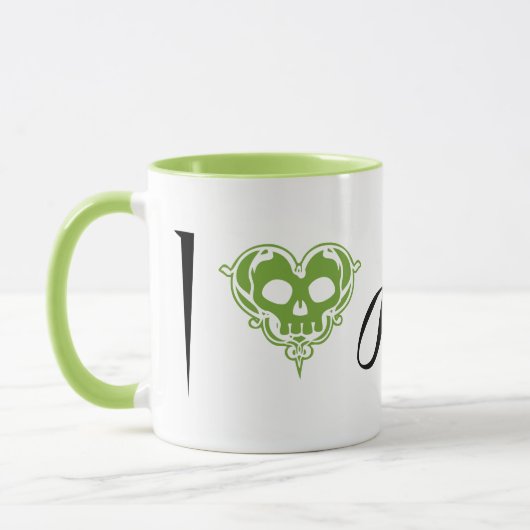 Ich liebe Absinth Tasse (Links)