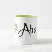 Ich liebe Absinth Tasse (Zentrum)