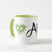 Ich liebe Absinth Tasse (Vorderseite Links)