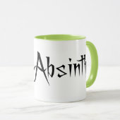 Ich liebe Absinth Tasse (VorderseiteRechts)