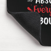Ich liebe absolut alles an dir mousepad (Ecke)