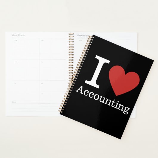 Ich ❤️ Liebe Accounting Planner - Rechnungslegungs Planer (Anzeige)