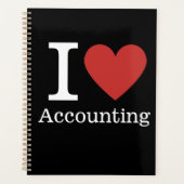 Ich ❤️ Liebe Accounting Planner - Rechnungslegungs Planer (Vorderseite)