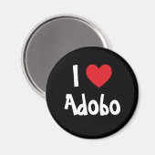 Ich liebe Adobo Magnet (Vorderseite/Rückseite)