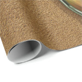 Ich Liebe Afrika überdruckt Geschenkpapier (Rolleneckpunkt)