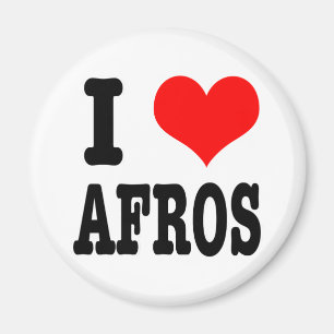 ICH LIEBE AFROS MAGNET