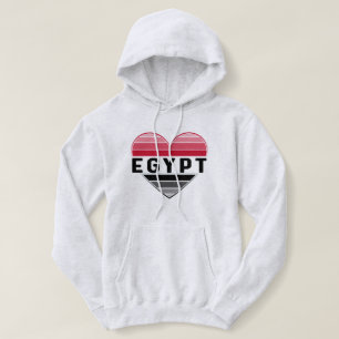 Ich Liebe Ägypten, ägyptisches Herz Hoodie