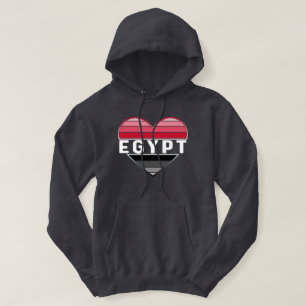 Ich Liebe Ägypten, ägyptisches Herz Hoodie