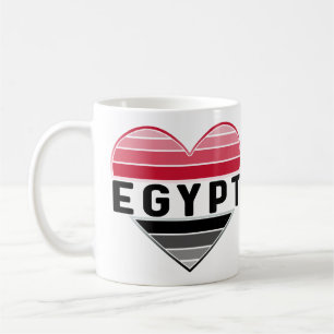 Ich Liebe Ägypten, ägyptisches Herz Kaffeetasse