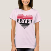 Ich Liebe Ägypten, ägyptisches Herz T-Shirt (Vorderseite)