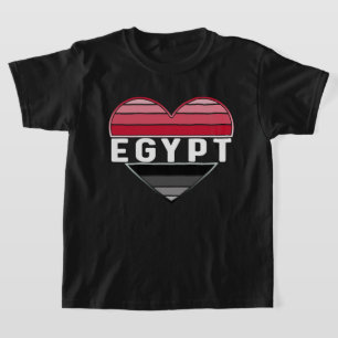 Ich Liebe Ägypten, ägyptisches Herz T-Shirt