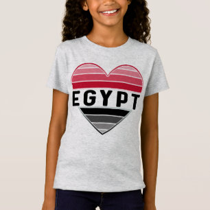 Ich Liebe Ägypten, ägyptisches Herz T-Shirt