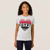 Ich Liebe Ägypten, ägyptisches Herz T-Shirt (Vorne ganz)