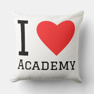 Ich liebe Akademie Kissen
