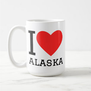 Ich liebe Alaska Kaffeetasse