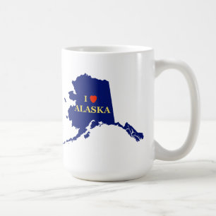 Ich liebe Alaska Kaffeetasse