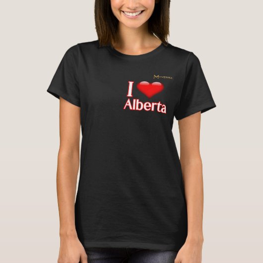 Ich liebe Alberta T-Shirt (Vorderseite)