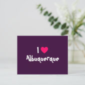 Ich liebe Albuquerque Postkarte (Stehend Vorderseite)