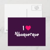 Ich liebe Albuquerque Postkarte (Vorne/Hinten)