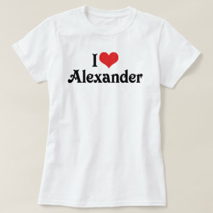 Ich liebe Alexander T-Shirt