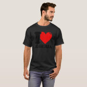 Ich liebe Algerien T-Shirt (Vorne ganz)