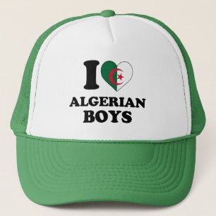 Ich liebe algerische Jungen Truckerkappe
