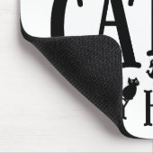 Ich Liebe alle Katzen auf meiner Zuhause Mousepad (Ecke)