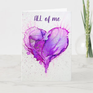 **ICH LIEBE ALLES AN DIR** LIEBESKARTE KARTE
