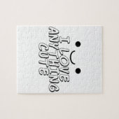 Ich Liebe Alles Niedlich Puzzle (Horizontal)