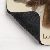 Ich liebe Alpaka-Mauspad Mousepad (Ecke)