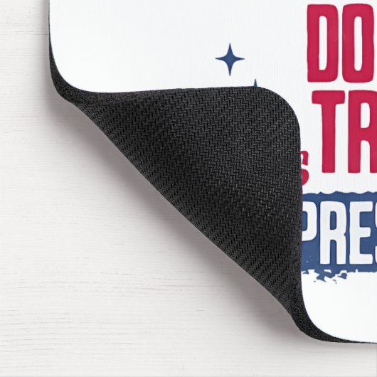 Ich Liebe, als ich morgens Weckte und Donald Trump Mousepad (Ecke)