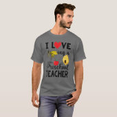 Ich Liebe als Preschool-Lehrer, Funny Bee T-Shirt (Vorne ganz)
