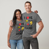Ich Liebe als Preschool-Lehrer, Funny Bee T-Shirt (Unisex)