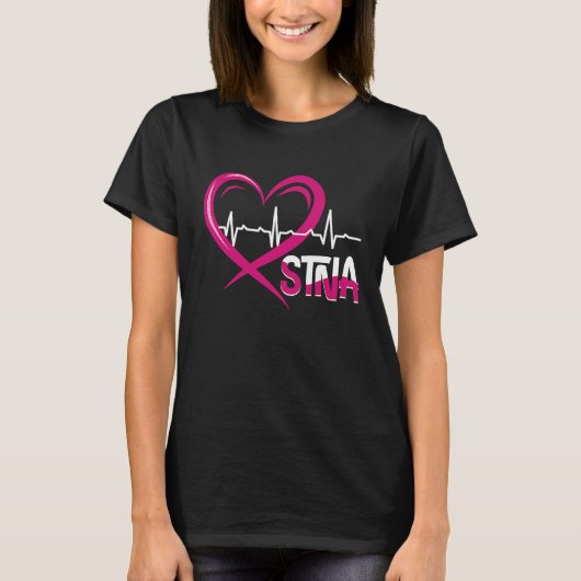 Ich Liebe als STNA-Staat getestet Nurse Aide Nursi T-Shirt (Vorderseite)