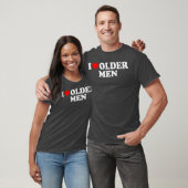 Ich liebe ältere Männer Geschenk T-Shirt (Unisex)