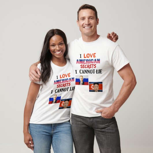 Ich Liebe American Secrets Ich kann T - Shirt nich (Unisex)