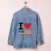 Ich liebe Amerika Jeansjacke (Hangar)