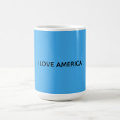 ICH LIEBE AMERIKA KAFFEETASSE (Mittel)