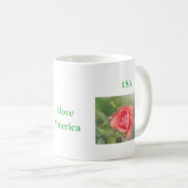 Ich liebe Amerika. Kaffeetasse (VorderseiteRechts)