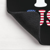 Ich liebe Amerika Mousepad (Ecke)