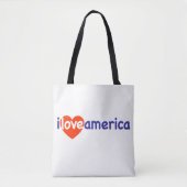 Ich liebe Amerika Tasche (Vorderseite)
