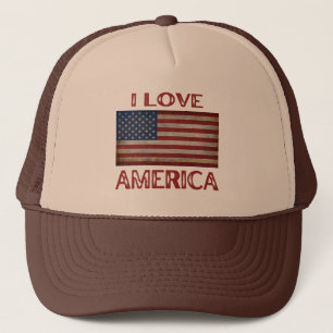 ICH LIEBE AMERIKA TRUCKERKAPPE