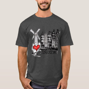 Ich liebe Amsterdam lustig T-Shirt