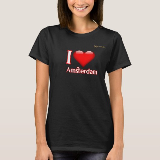 Ich liebe Amsterdam T-Shirt (Vorderseite)